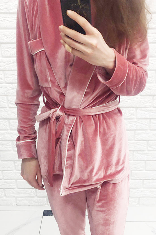 Ladies Homewear Long Sleeve Nightgown Set - Dana Fashion