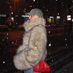 Women's Artificial Fur Fashion Baggy Coat 2026 - Oversized Winter Jacket - DanaFashionstore
