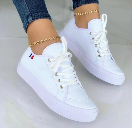 European And American New Round Toe Platform Casual Shoes - DanaFashionstore