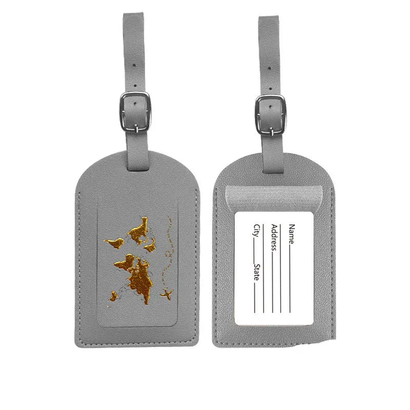 New Products Luggage Tag Leather Name - DanaFashionstore