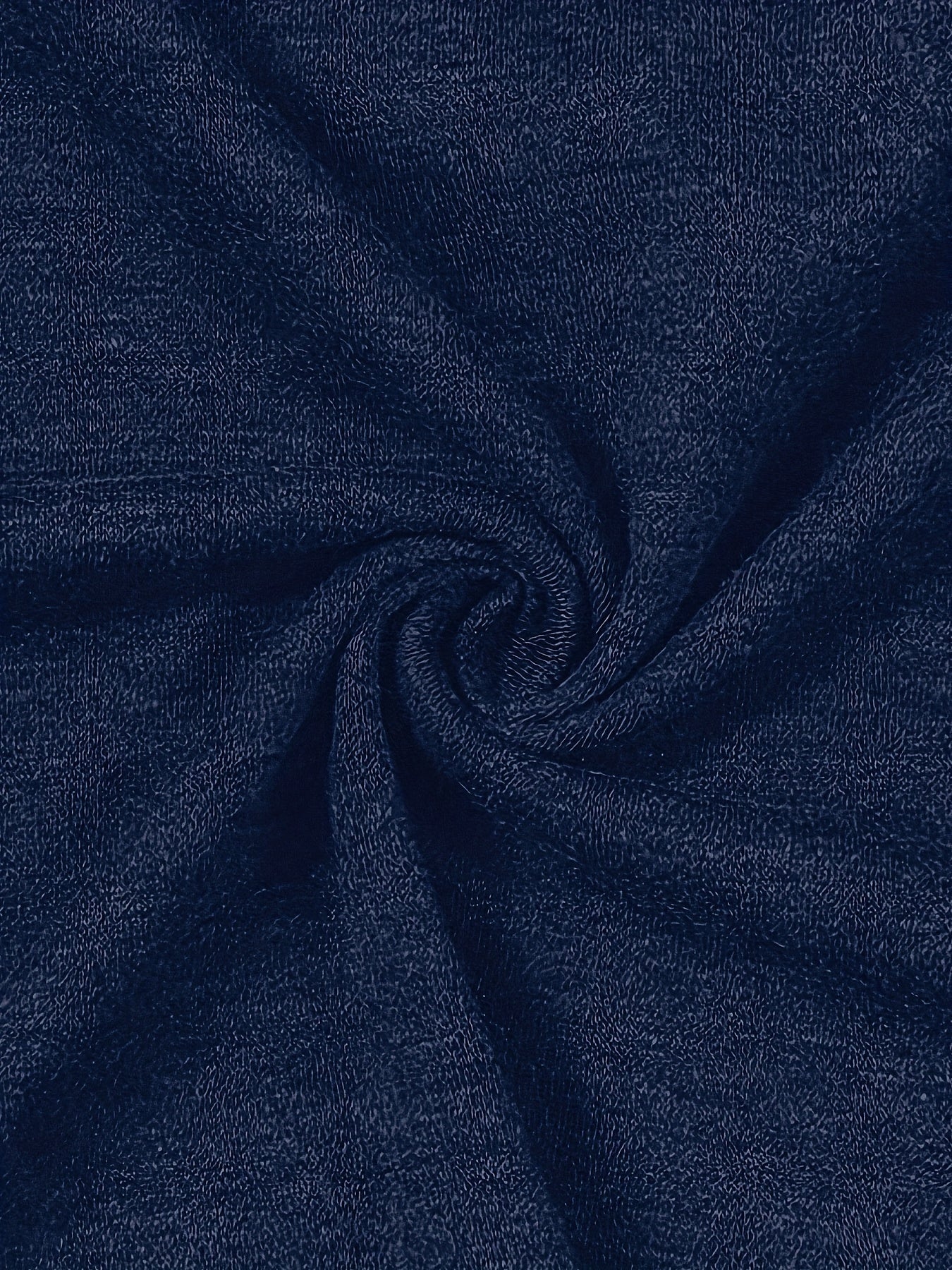 Long Sleeve Geometric-Pattern Ruched Bust Crew Neck T-Shirt