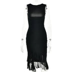 Summer Slim Skinny Sleeveless Dress For Women Fashion Party Club Dresses - DanaFashionstore
