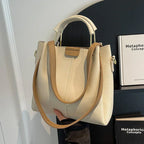Women's Large-capacity Crossbody Autumn All-matching Korean-style Textured Portable Bucket Bag - DanaFashionstore