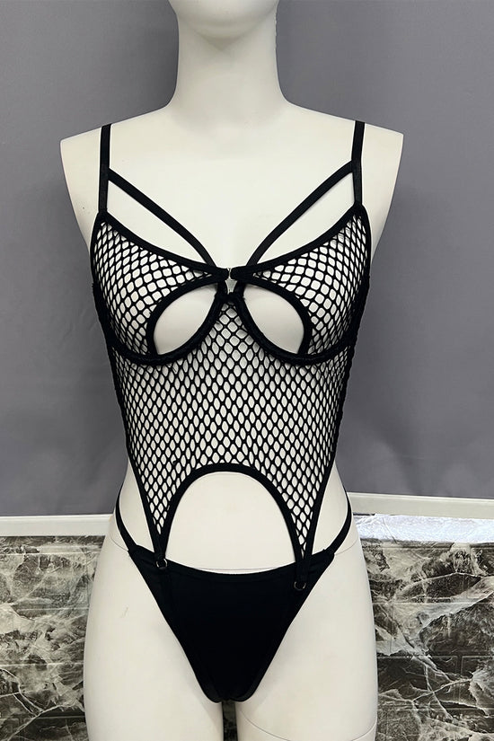Sexy Fishnet Underwear Bra Super Thin Net Fishnet Sexy Suit