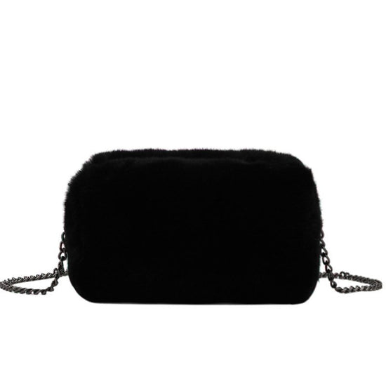 Women's Fashion Plush Chain Shoulder Bag - Dana Fashion