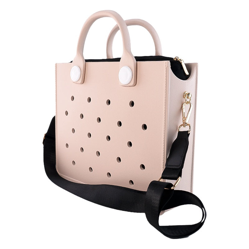 Waterproof EVA Handbag Punching Women's Tote Bags With Shoulder Strap For Women Hand Tote Bag Beach Bag - Dana Fashion