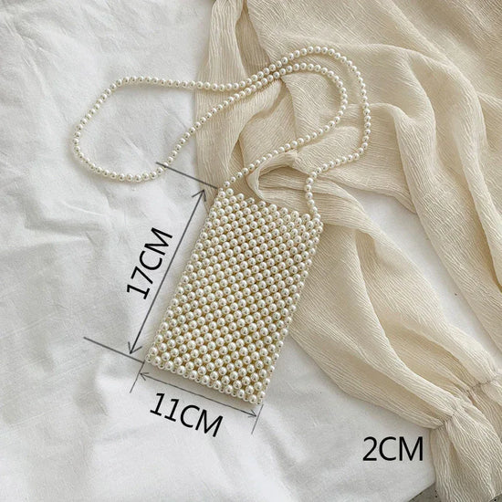 Pearl Bag Female Messenger Bag Wild Mini Retro Western Style Pearl - DanaFashionstore