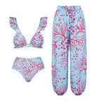 Siamese Conservative Covering Belly Thin Swimsuit French Retro One-piece Bikini - DanaFashionstore