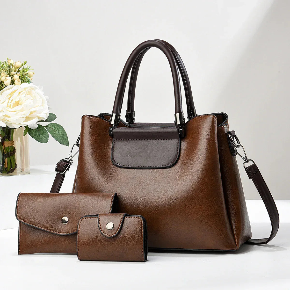 Bag Women's New Autumn And Winter Elegant Mother Bag Handbag Capacity High Sense Women's Bag - DanaFashionstore