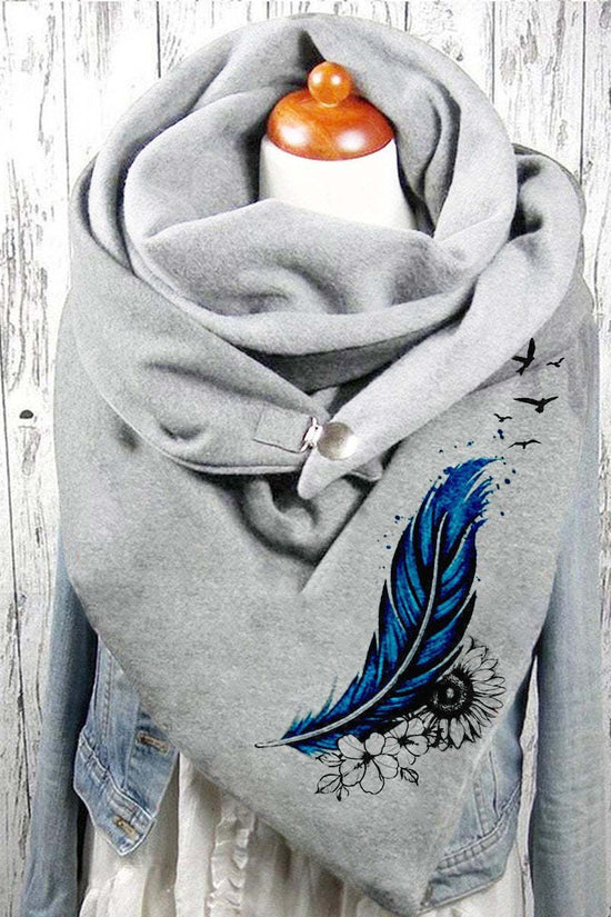 Women's Fashion Leisure Warm Clip Scarf