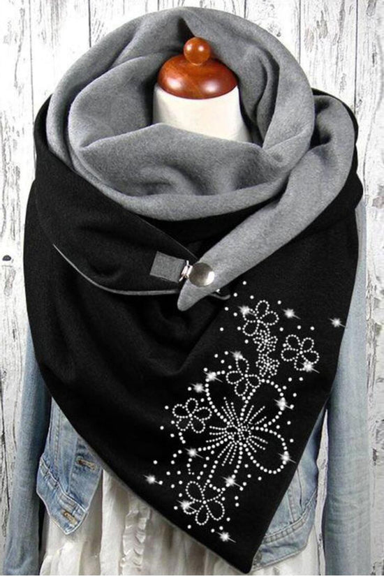 Women's Fashion Leisure Warm Clip Scarf
