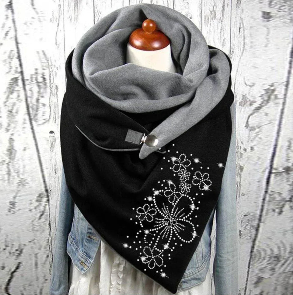 Women's Fashion Leisure Warm Clip Scarf - DanaFashionstore