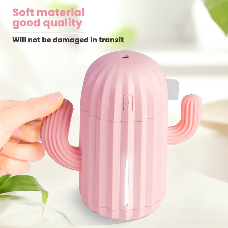 Cactus Wireless Humidifier Rechargeable $35.99 Dana Fashion Color: Blue style: Charging Beauty Tools Material: ABS + PP + PET + Electronic Components Product size: 79 * 140 * 147mm Product Packing: 80 * 141 * 148mm Water tank capacity: 340 ml Spray quanti