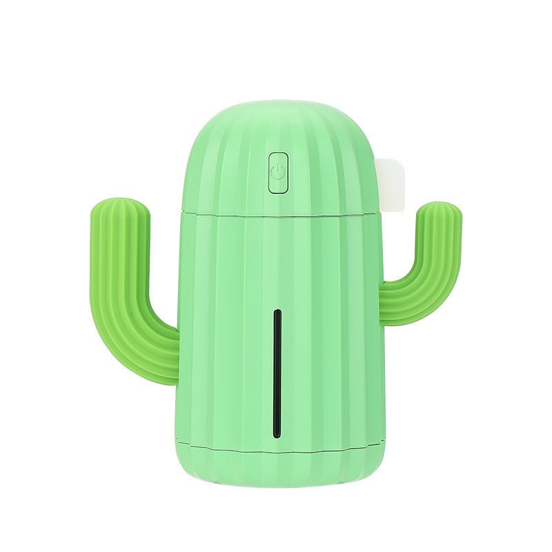 Cactus Wireless Humidifier Rechargeable $35.99 Dana Fashion Color: Green style: Charging Beauty Tools Material: ABS + PP + PET + Electronic Components Product size: 79 * 140 * 147mm Product Packing: 80 * 141 * 148mm Water tank capacity: 340 ml Spray quant
