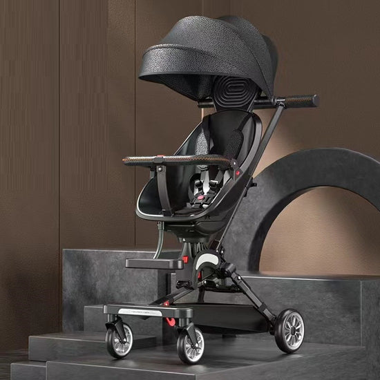 Can Sit And Lie Flat Two-way Folding Lightweight Shock-absorbing High-view Stroller $318.62 Dana Fashion Color: K03 white Baby & Mother Product information: Product Category: Four Wheel Cart Function: can lie flat Material: aluminum alloy Applicable age: