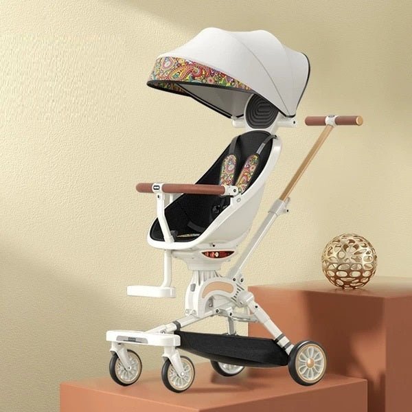 Can Sit And Lie Flat Two-way Folding Lightweight Shock-absorbing High-view Stroller $344.44 Dana Fashion Color: K03 black Baby & Mother Product information: Product Category: Four Wheel Cart Function: can lie flat Material: aluminum alloy Applicable age: