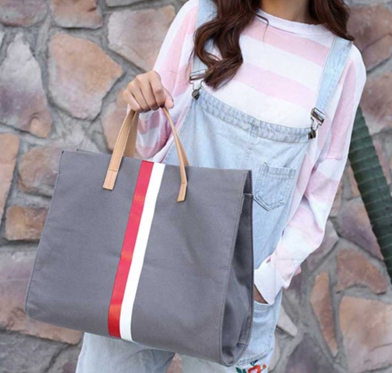 Canvas Ladies Work Bag Women Tote Hand Bag Shoulder Bag for Women Fashion Lady Shopping Canvas Stripe Tote Bags Female Handbags $55.50 Dana Fashion Color: Beige Women's Bags Canvas Ladies Work Bag Women Tote Hand Bag Shoulder Bag for Women Fashion Lady Sh