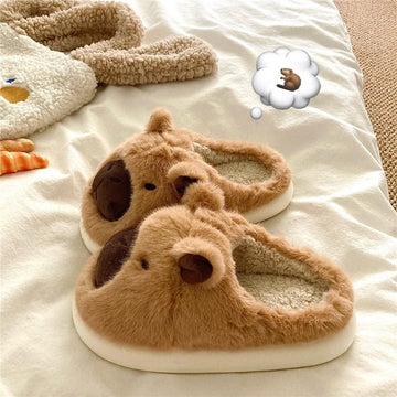 Brown Half Slippers