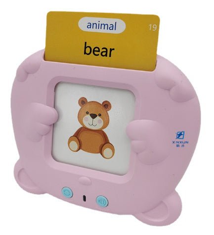 Card Early Education Children's Enlightenment English Learning Machine $30.13 Dana Fashion Color: Pink English version style: With 224cards Toys & Hobbies Produce information Category: Early Education/Preschool Education Story Machine Function: rechargeab