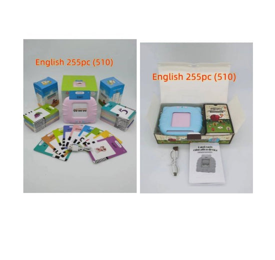 Card Early Education Children's Enlightenment English Learning Machine $59.34 Dana Fashion Color: Set English version style: With 255cards Toys & Hobbies Produce information Category: Early Education/Preschool Education Story Machine Function: rechargeabl