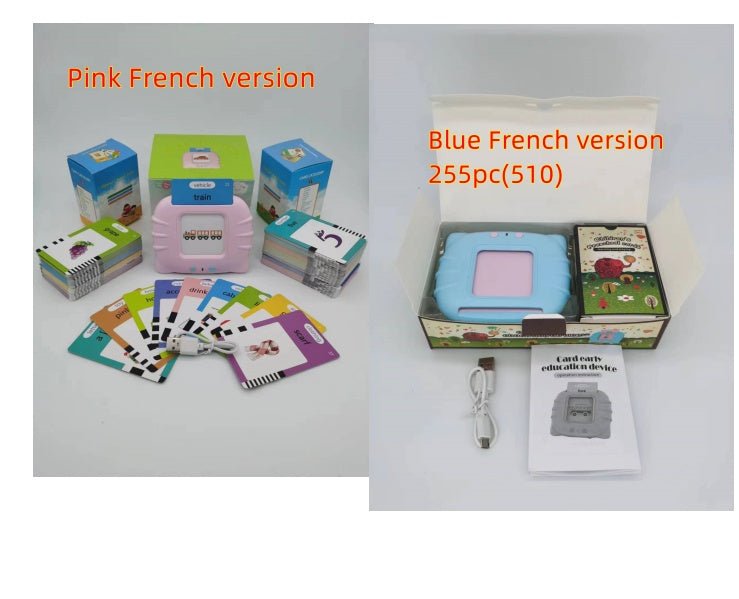 Card Early Education Children's Enlightenment English Learning Machine $48.64 Dana Fashion Color: Set French version style: With 255cards Toys & Hobbies Produce information Category: Early Education/Preschool Education Story Machine Function: rechargeable