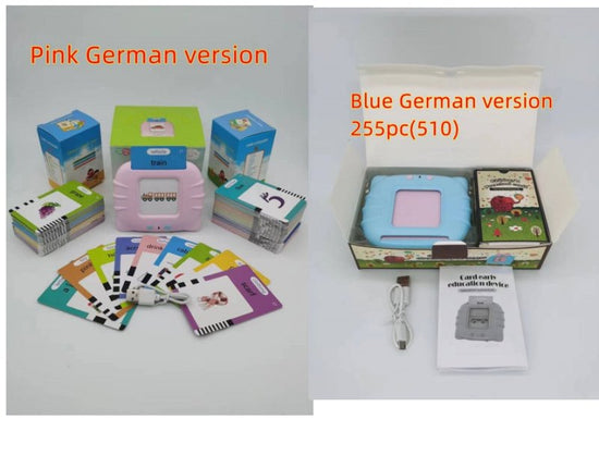 Card Early Education Children's Enlightenment English Learning Machine $48.64 Dana Fashion Color: Set German version style: With 255cards Toys & Hobbies Produce information Category: Early Education/Preschool Education Story Machine Function: rechargeable