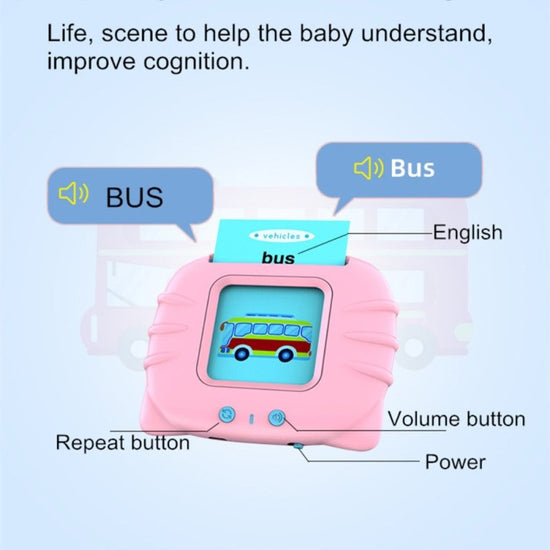 Card Type Early Education Machine Children's Cognitive English Card Early Learning Machine Electronic Interactive Toys Gift for Kids $37.20 Dana Fashion Variant: as picture Toys & Hobbies Key Words : Electronic,Interactive,Toys§Card,Type,Early,Education,M