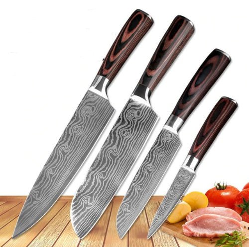 Carpenter's Special Set 6-piece Set 8-piece Set Knife Chef Knife Kitchen Knife Cooking $424.18 Dana Fashion style: 23pcs set Dana's Kitchen Overview: Product category ： kitchen knife texture of material ： stainless steel Specifications ： Kraft box packagi