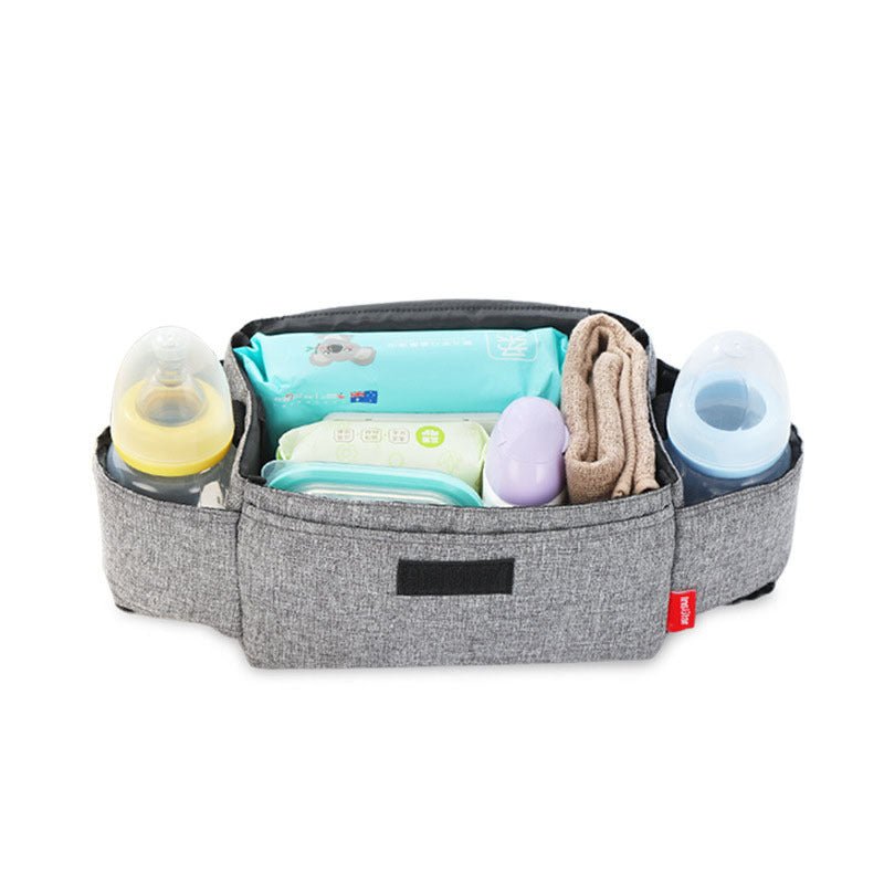 Cart storage bag $105.66 Dana Fashion Color: Black Baby & Mother Material: 300 cation +210D polyester Size: 21X12X12cm Weight: 150 grams Color: blue, black, gray, red