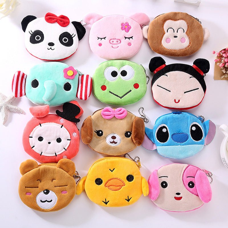 Cartoon Female Cute Student Portable Mini Plush Earphone Key Coin Purse $10.62 Dana Fashion Color: Big Face Monkey Women's Bags Product information: Pattern: cartoon animation Applicable gender: neutral/both men and women Applicable scenario: Daily config