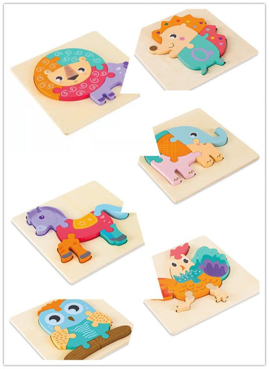 Cartoon three dimensional animal puzzle $31.00 Dana Fashion Style: Animal Set Toys & Hobbies Material : wooden Size: 15 * 15cm Transport Set includes: Q, W, O, A, S, G Animal Set includes: E, T, Y, I, H, P