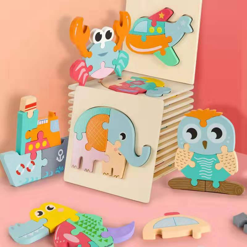 Cartoon three dimensional animal puzzle $9.55 Dana Fashion Style: A Toys & Hobbies Material : wooden Size: 15 * 15cm Transport Set includes: Q, W, O, A, S, G Animal Set includes: E, T, Y, I, H, P