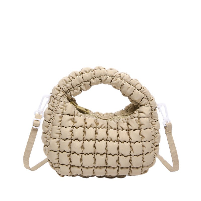 Casual Fashion Personalized Women's New Handbag $30.26 Dana Fashion Color: Khaki Size: 22X15X6.5CM Women's Bags Product information: Color: Milky White, black, sky blue, khaki, pink Material: Plush Size: 22*15 * 6.5cm Style: Fashion Packing list: Women's