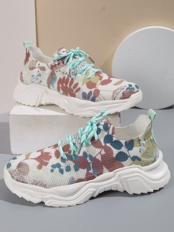 Casual Flower Sports Shoes Women Flat Bottom Plus Size $39.50 Dana Fashion Color: H15 Color Size: 35 Women's shoes Product information: Lining material: Mesh Upper height: low top Heel height: mid heel (3-5CM) Heel shape: flat heel Size: 35, 36, 37, 38, 3