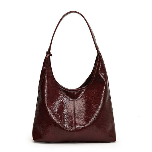 Casual Simple Easy Matching Tote Bag $43.50 Dana Fashion Color: Black Women's Bags Product information: Lining texture: Polyester Color: black, brown, red, brown Material: PU Package internal structure: mobile phone bag Popular elements: sewing thread Siz