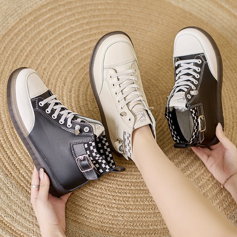 Casual Soft Bottom Wild Flat Shoes $46.59 Dana Fashion Color: Beige Size: 35 Women's shoes Product information: Pattern: solid color Lining material: imitation leather Color: beige, white and black, beige with plush, black with fleece lining m Upper heigh