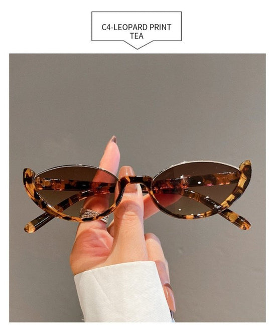 Cat Eye Sunglasses Women European And American Fashion Trending $15.52 Dana Fashion Color: Beige Frame Dried Women's Accessories Product information: Applicable scenarios: sun protection, fashion wear, stage performance, party gathering Color: Black Frame