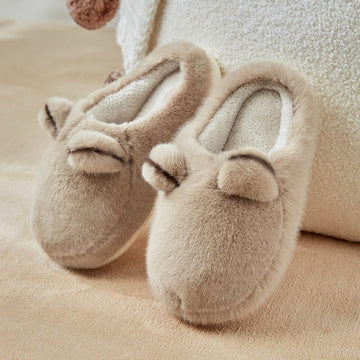 Dark gray slipper style