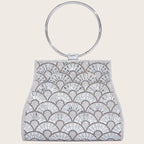 Dinner Bag Inlaid With Diamond PU European And American Chain - DanaFashionstore