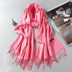 Fashion Cashmere Dual-use Shawl Warm Scarf - DanaFashionstore