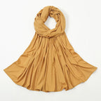 Women's Knitted Thread Cotton Striped Solid Color Scarf - DanaFashionstore