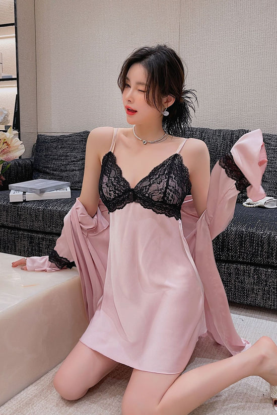 Women's Spring And Summer Sling Nightgown - Dana Fashion