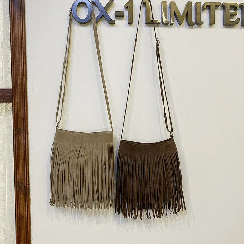 Artistic Tassel Simple And Popular Shoulder Bag - DanaFashionstore
