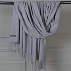 Women's Cashmere Warm Red Annual Meeting Scarf - DanaFashionstore