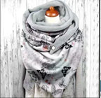 Women's Fashion Leisure Warm Clip Scarf - DanaFashionstore