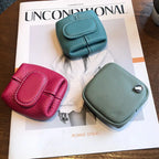 Coin Purse Women's Buckle First Layer Cowhide Coin Purse Key Case Carry Bag - DanaFashionstore