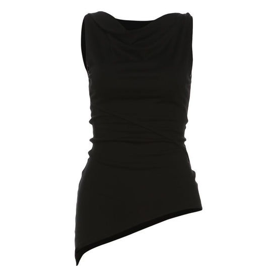 Women's Multi-wear Collarbone Thin Shoulder T-shirt Summer