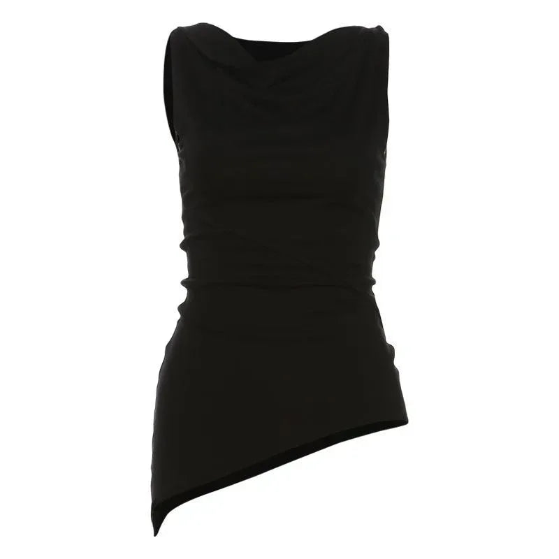 Women's Multi-wear Collarbone Thin Shoulder T-shirt Summer - DanaFashionstore