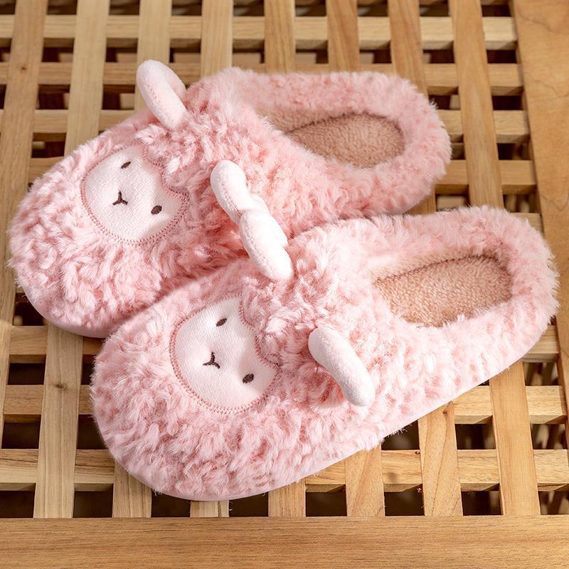 Household Anti-skid Plush Warm Cartoon Slippers - DanaFashionstore
