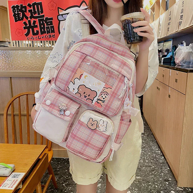 High School Students Junior High Primary And Secondary College Ins Style Backpacks - DanaFashionstore